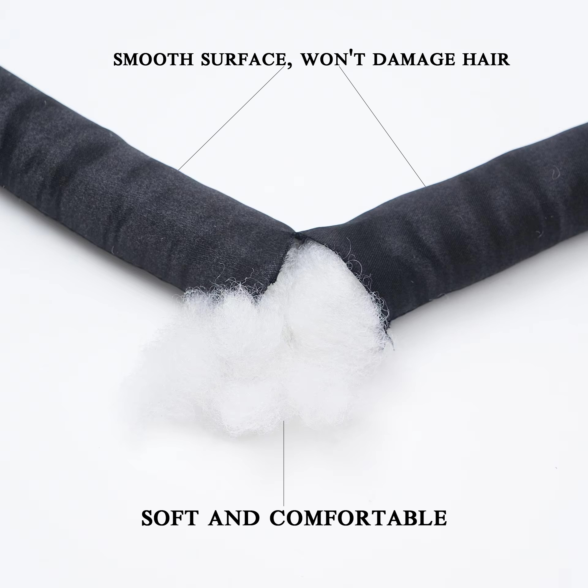 Satin Heatless Curling Set Headband 4