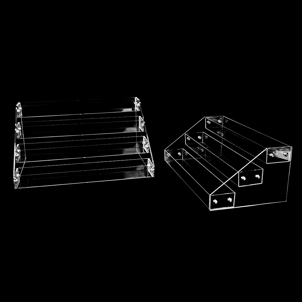 Clear 4-Tier Makeup Organizer Rack 4
