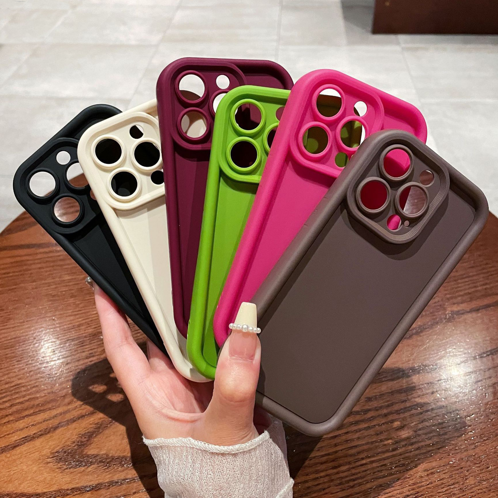 Candy Color Soft TPU Phone Case