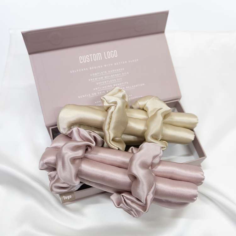 Luxury Overnight Silk Hair Roller Waves Curling Rod