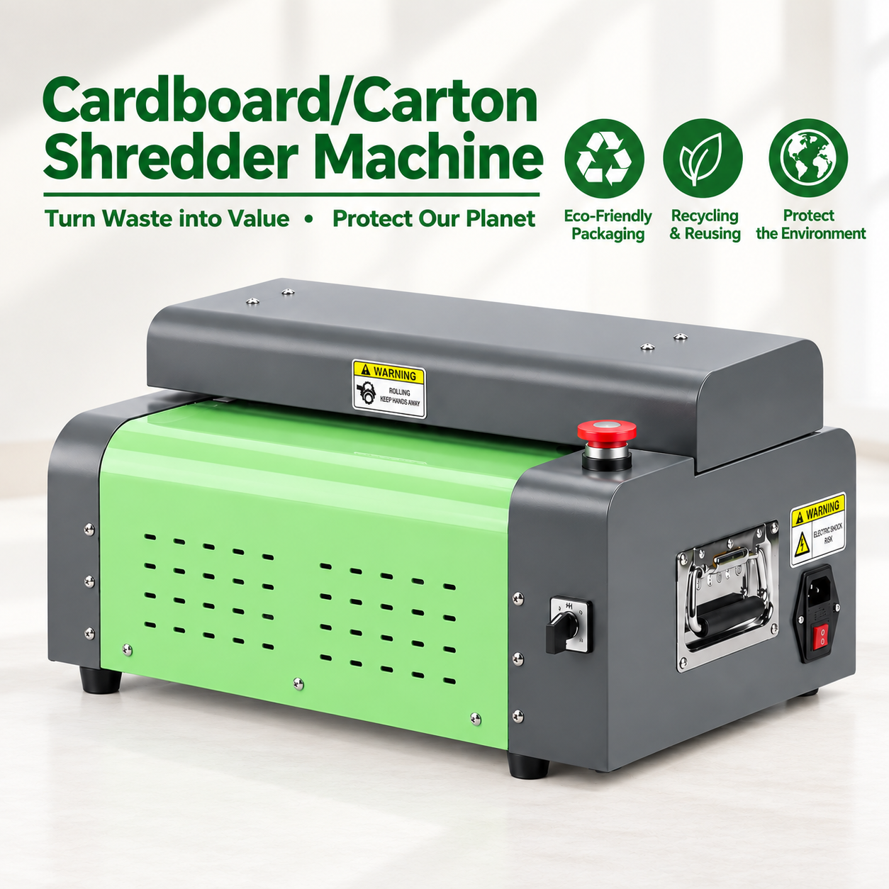 Corrugated Cardboard Shredding Machine 2