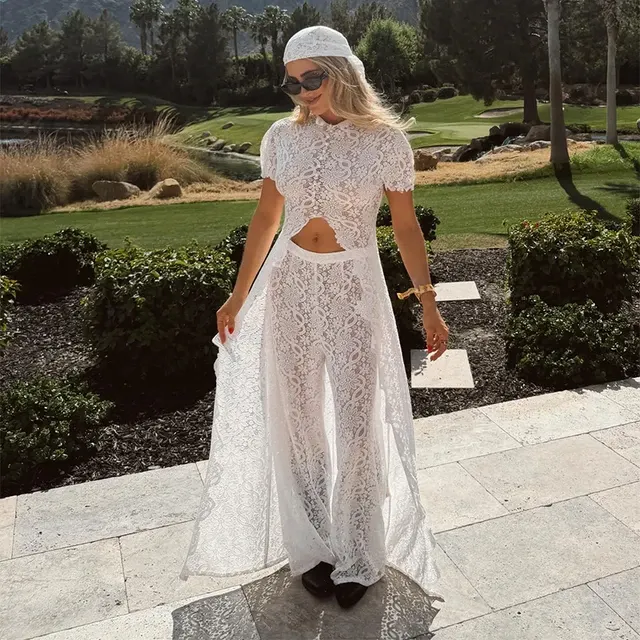 Two-Piece Crop Top Set 4