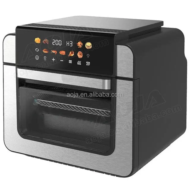 Stainless Steel Oil-Free Air Fryer Oven 15L 2