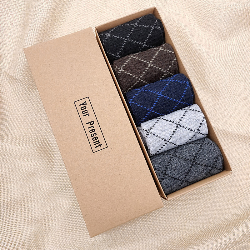 Men's Casual Socks 5-Pair Gift Box 4