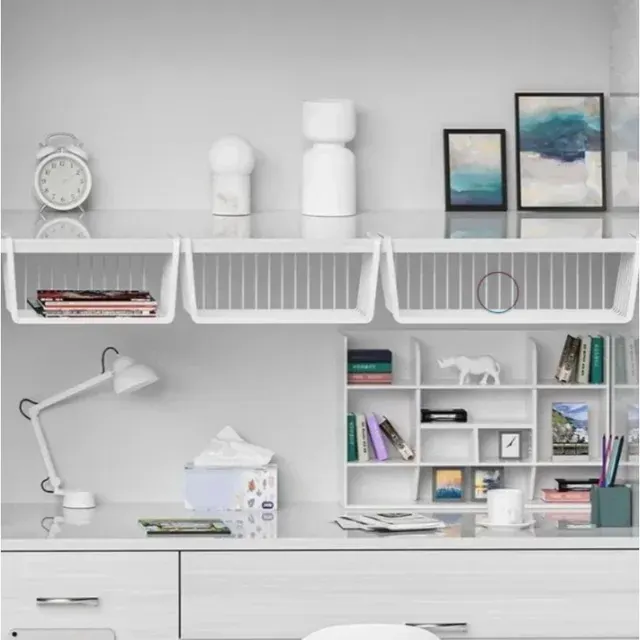 1PC Off-The-Shelf KitchenTiered Lagerung Regal Student Schlafsaal Kleiderschrank 3