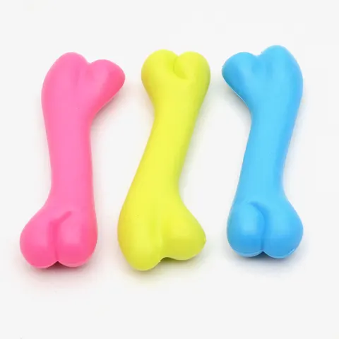 Pet Toys Rubber Bite Resistant Dog Bone Type
