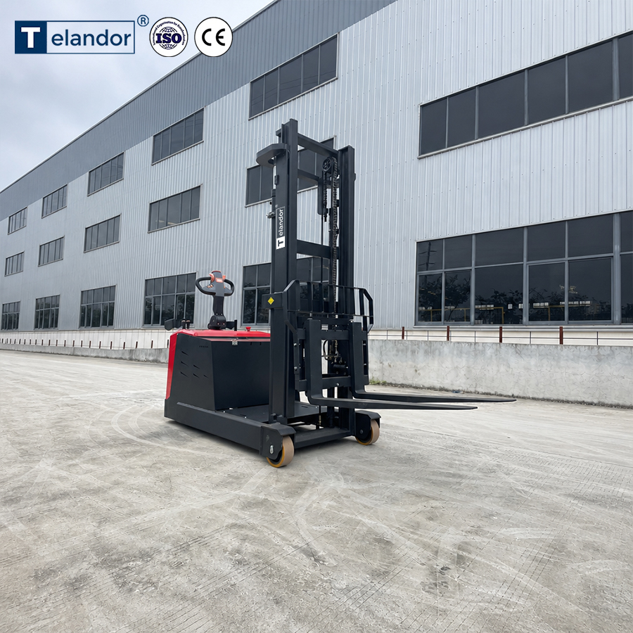 Full Electric Counterbalanced Stacker 1000 kg 2