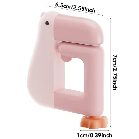 Entenförmiger Schreibtischhaken für Taschen