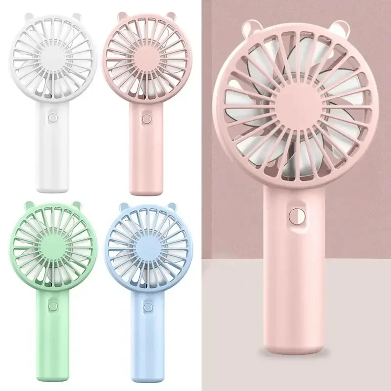 Quiet Rechargeable Handheld Makeup Fan 2