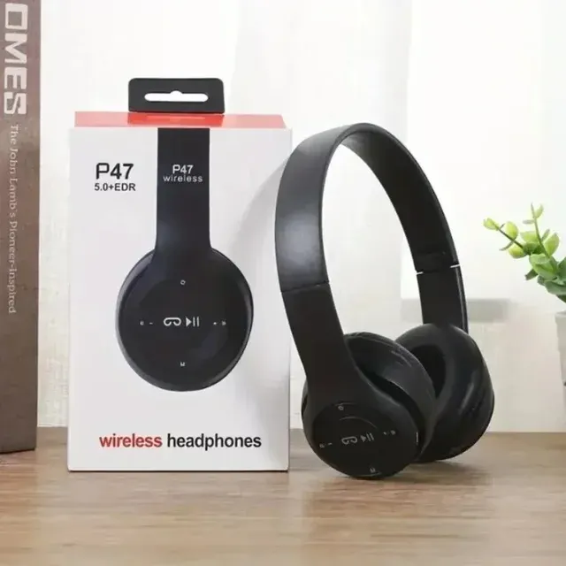 Foldable Wireless Over-Ear Headphones HiFi 3