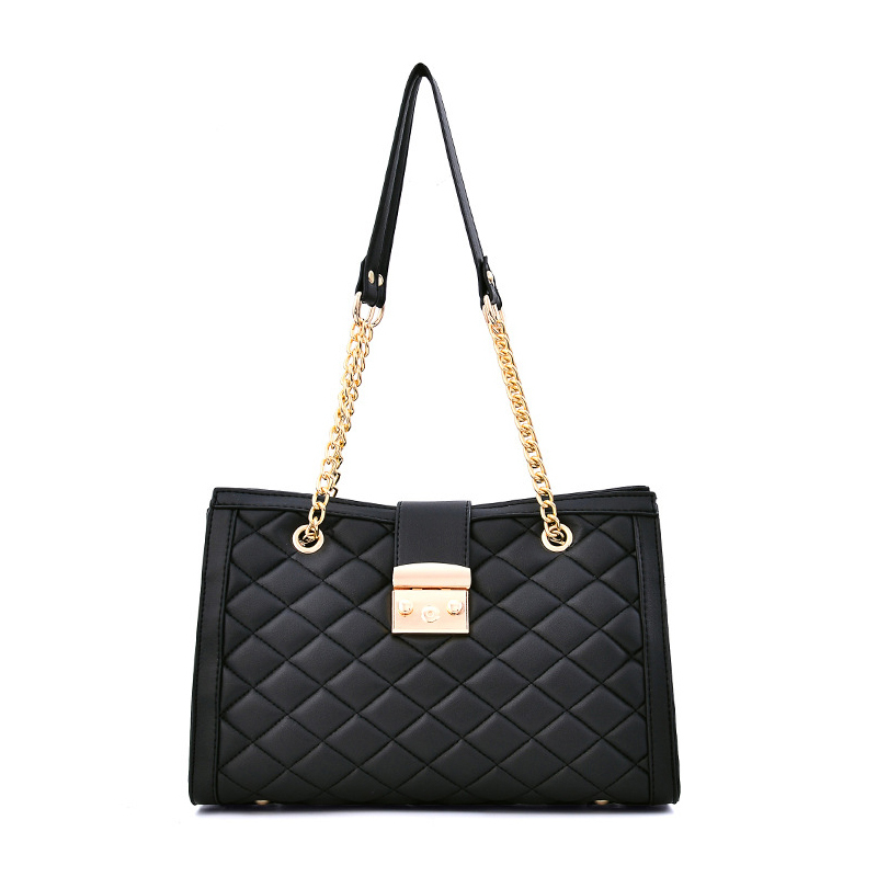 Women's Faux Leather Tote Shoulder Bag 2