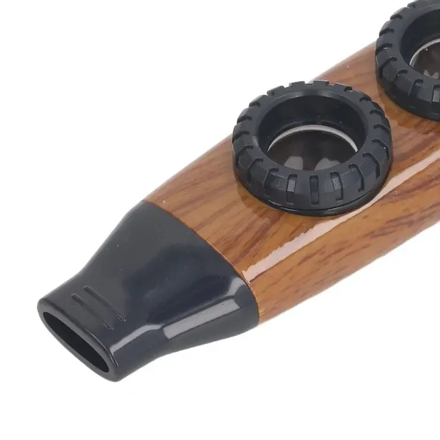 Kazoo-Flöte mit Membran Zwei Löchern Verstellbares Musikblasinstrument für 4