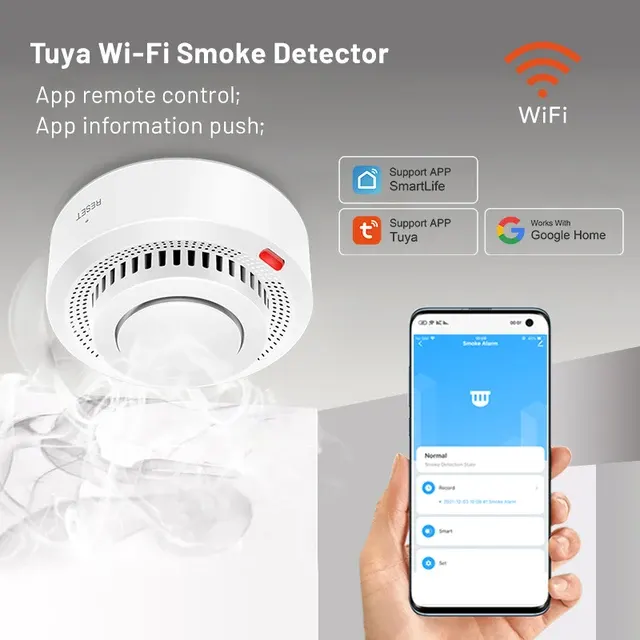 Wi-Fi Smoke Detector 4