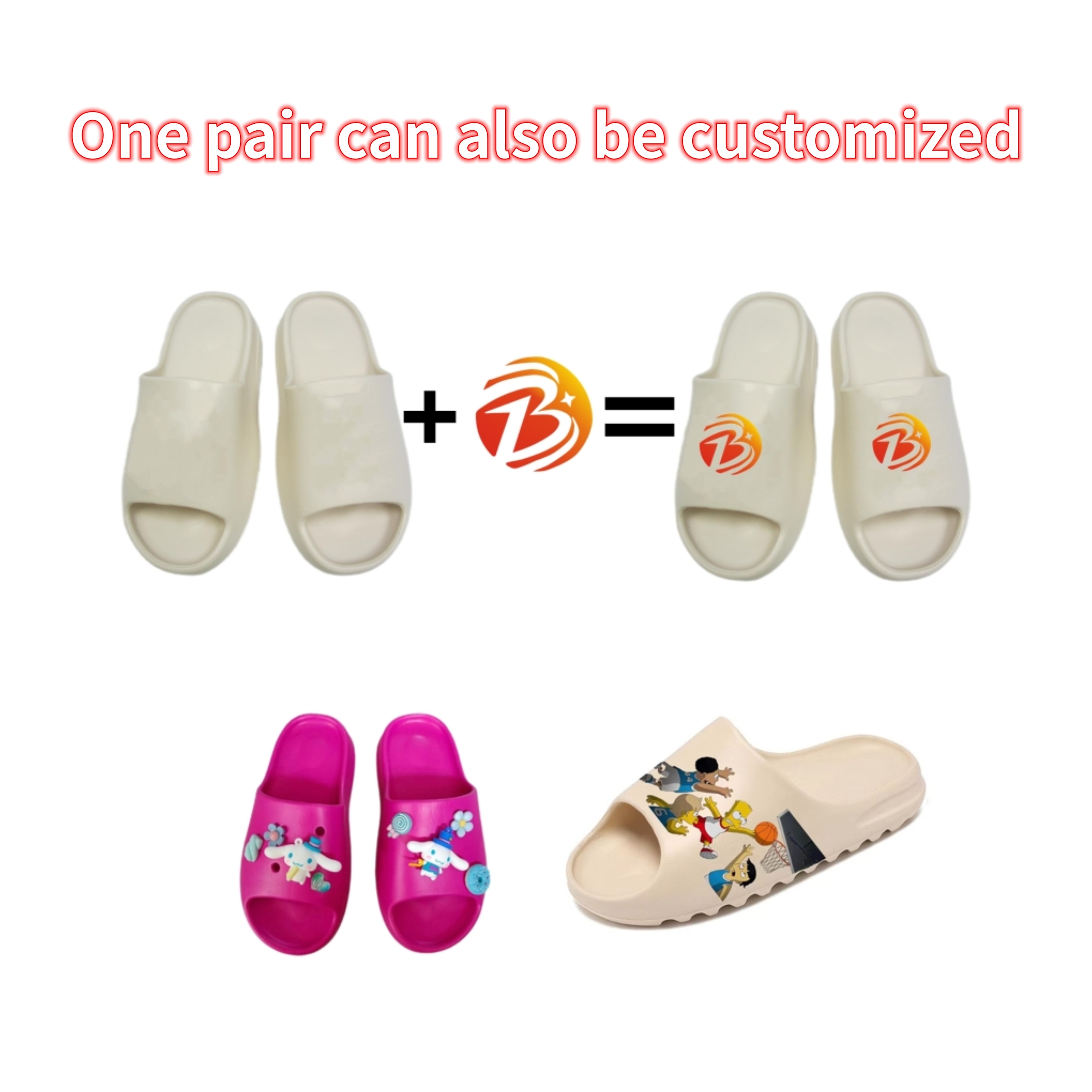Unisex EVA Slide Slippers with Memory Foam 3