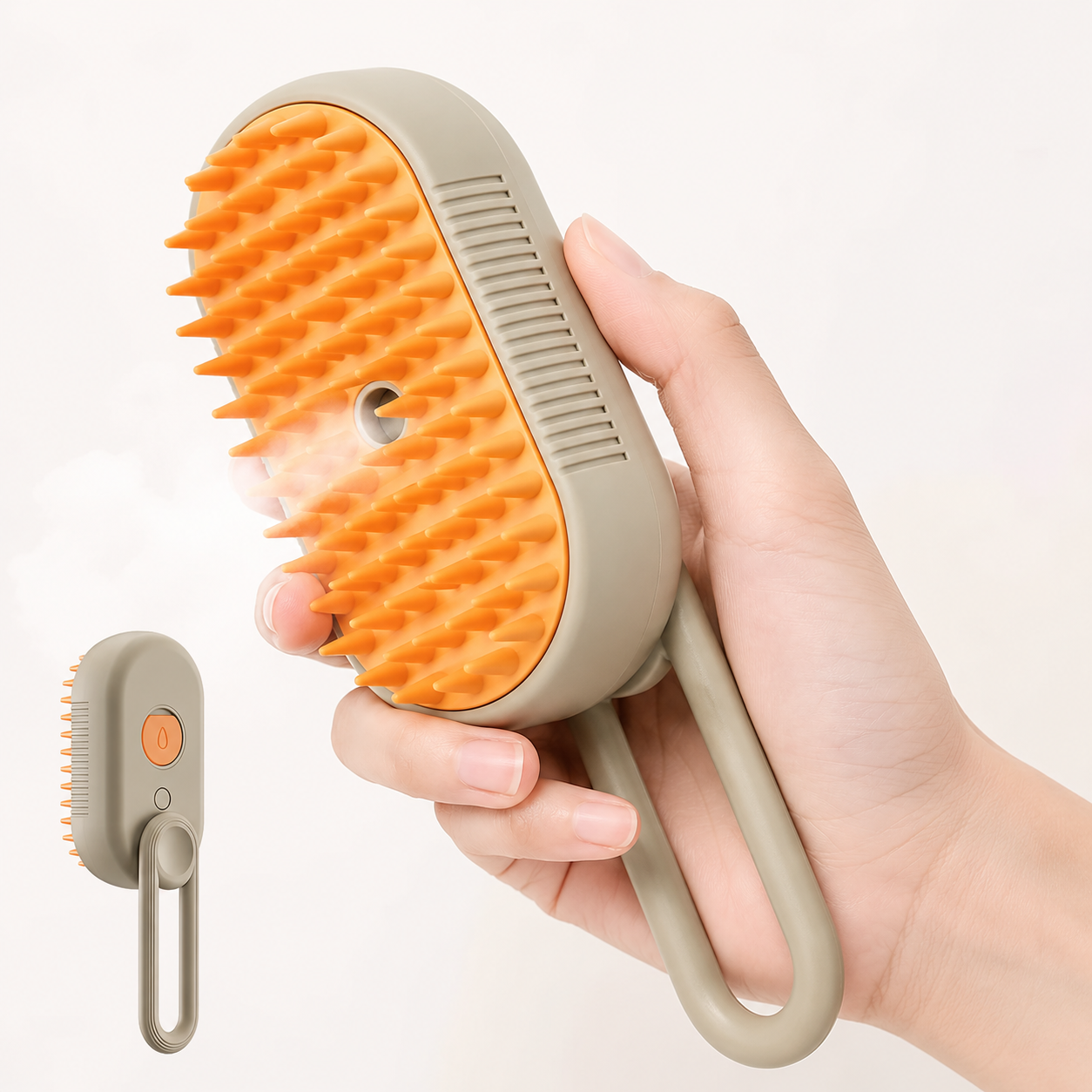 Self-Cleaning Pet Grooming Brush with Massage 3