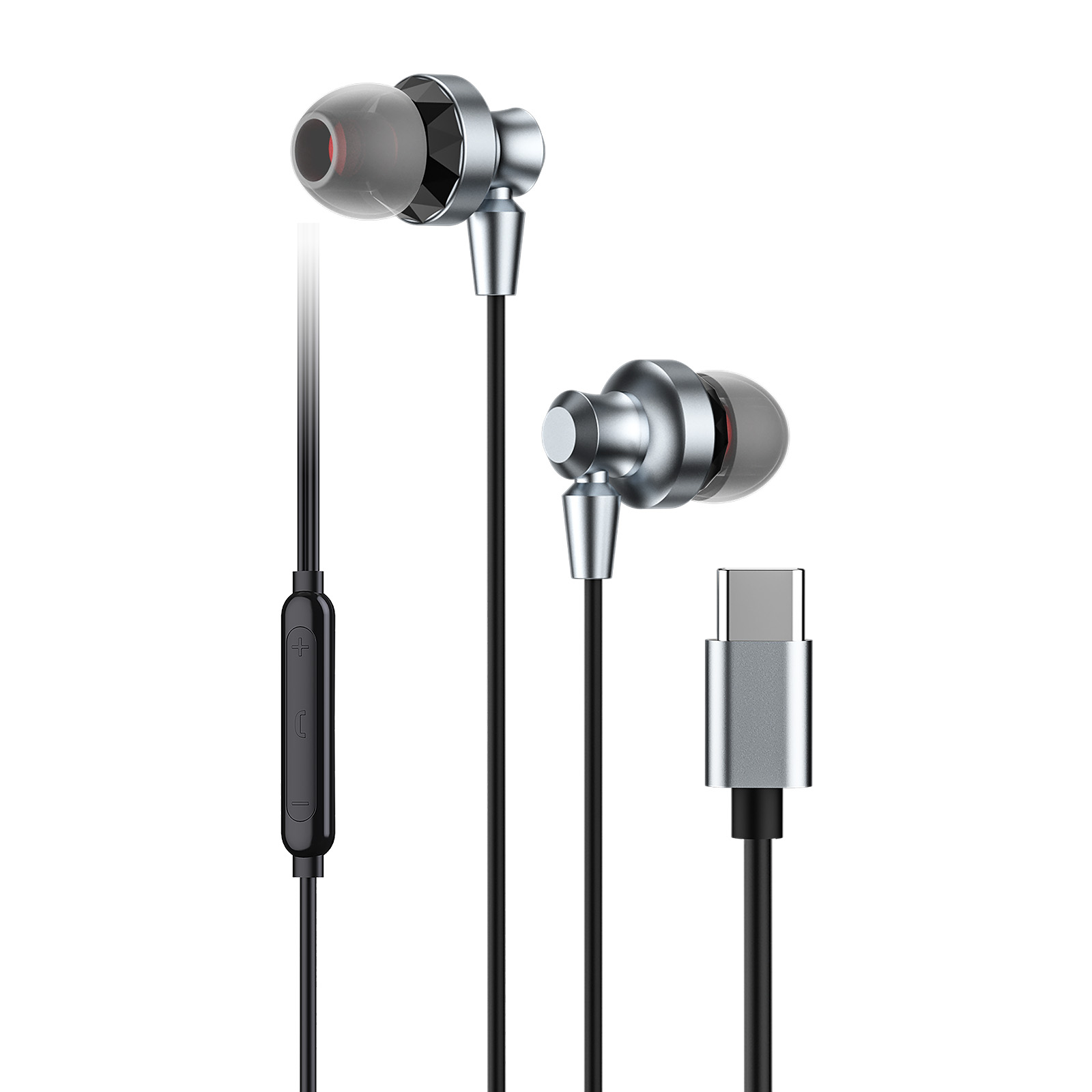KP-235 - Wired USB-C Earphones High-quality Audio High 2
