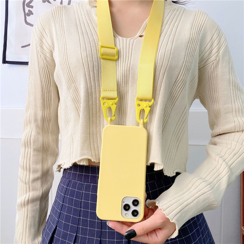 Silicone Phone Case with Crossbody Strap 3