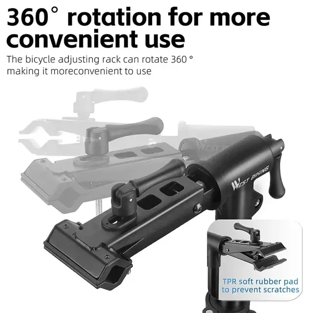 Foldable Aluminum Bike Repair Stand 3