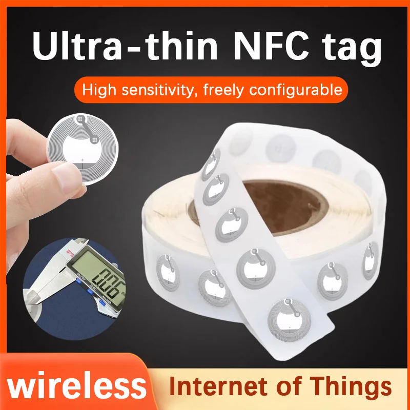 Round NFC Ntag215 Smart Card 2