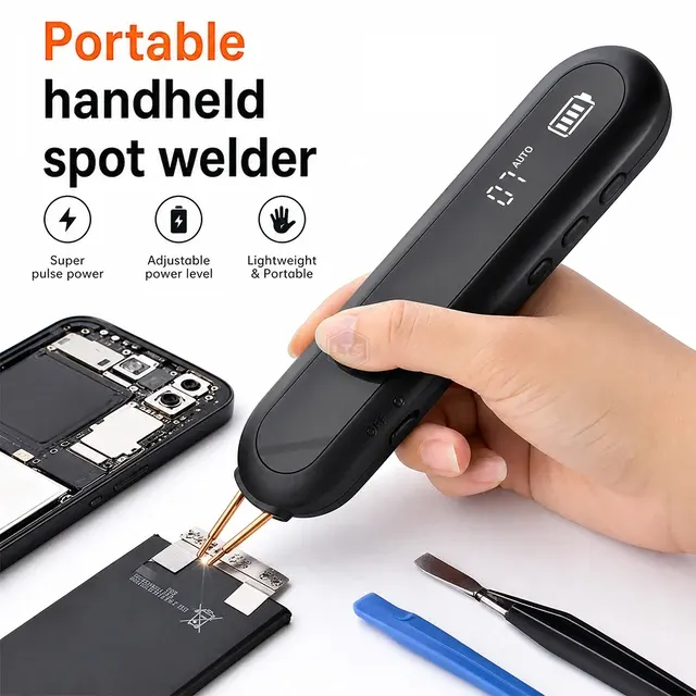 Spot Welder Kit with 18650 Battery 1