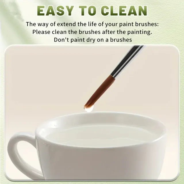 Artist Paint Brush Set 3