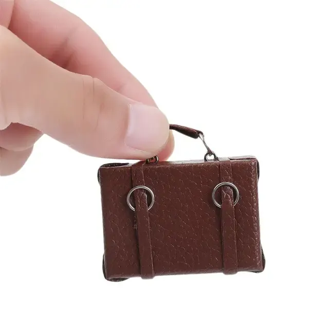 Dollhouse Miniature Suitcase 4