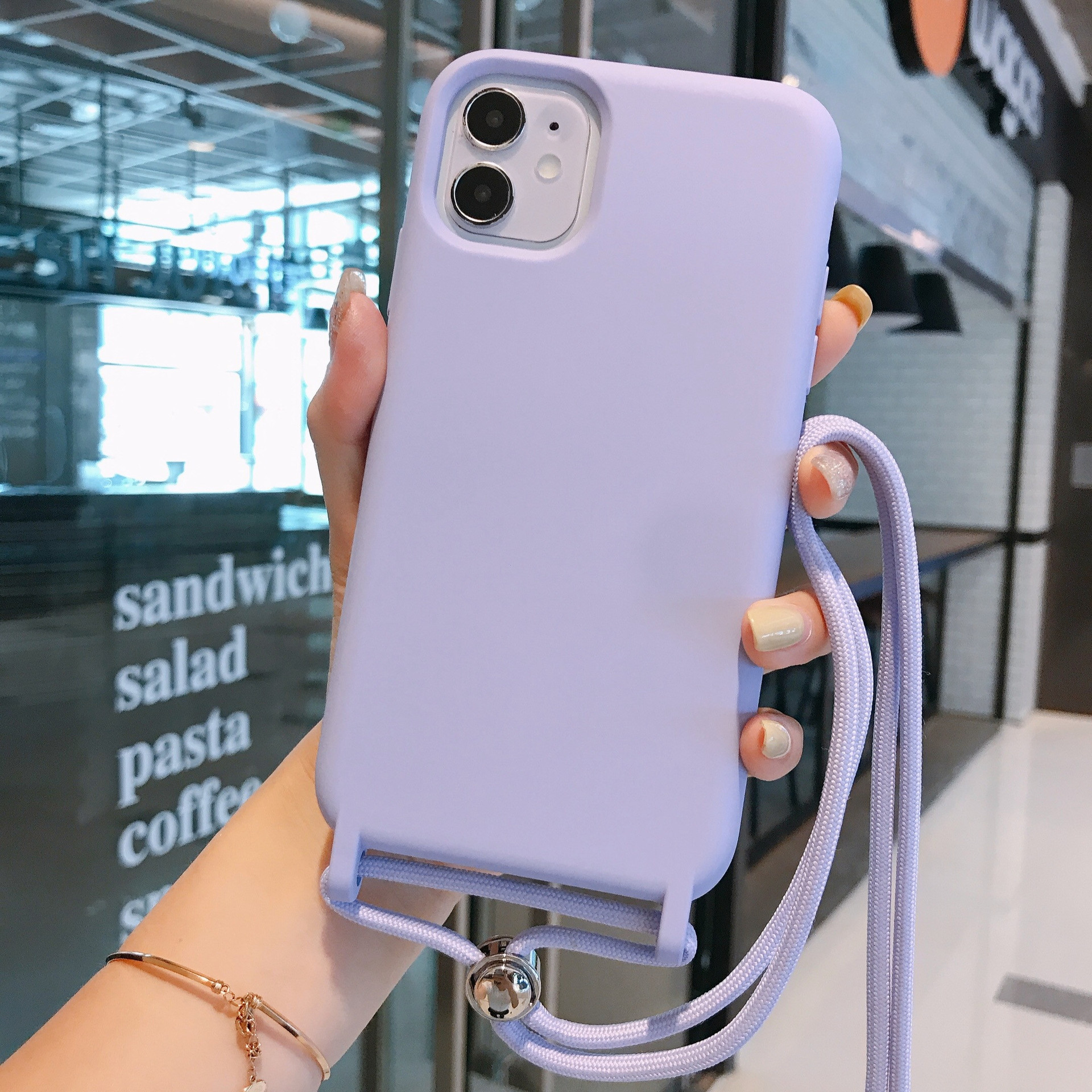Necklace Crossbody Cell Phone Case for Iphone 14 4