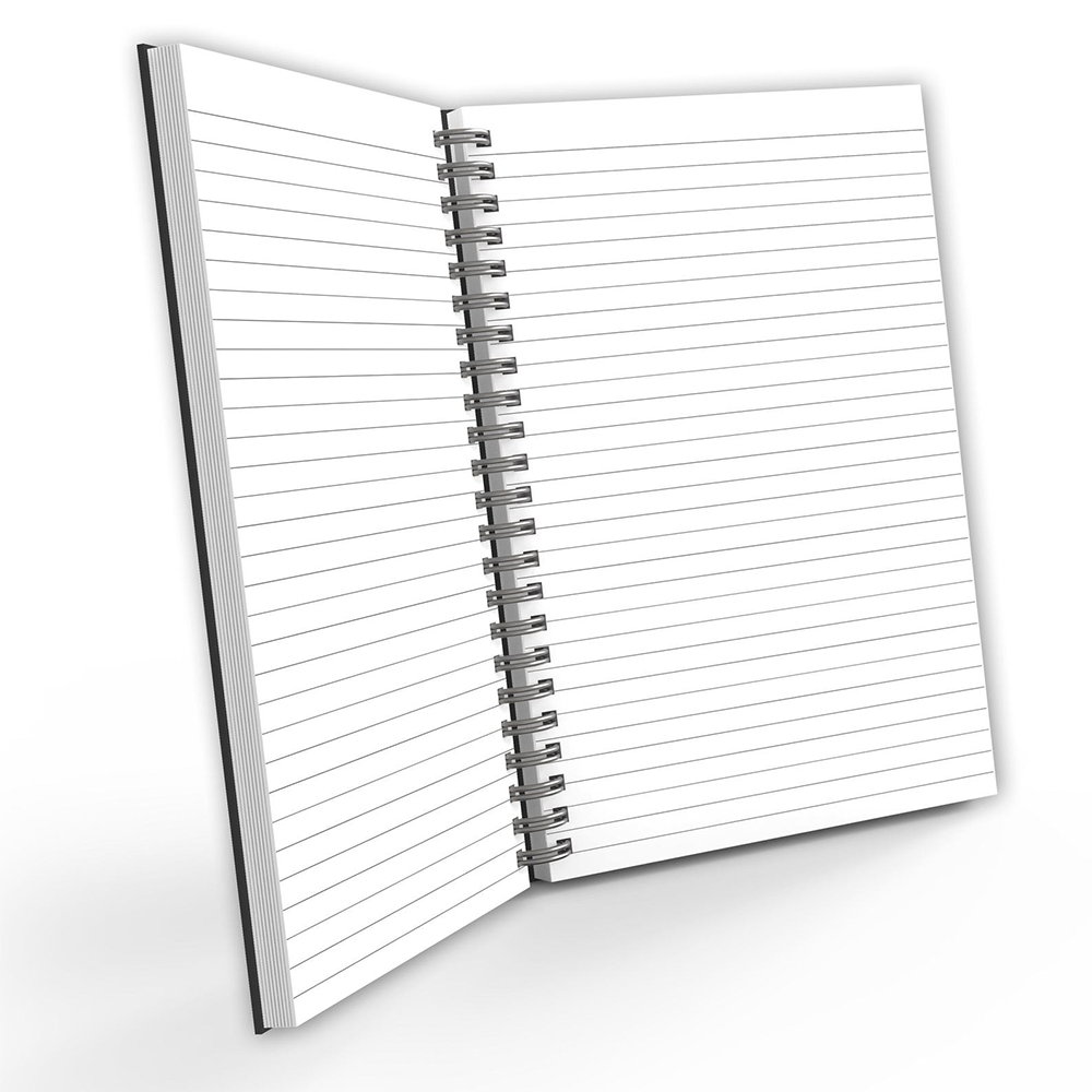 Name Notebook Personalized Spiral Branded Journal A5 A4 2