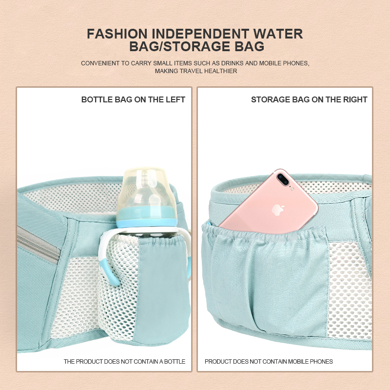 9-in-1 Cotton Baby Carrier Backpack 3