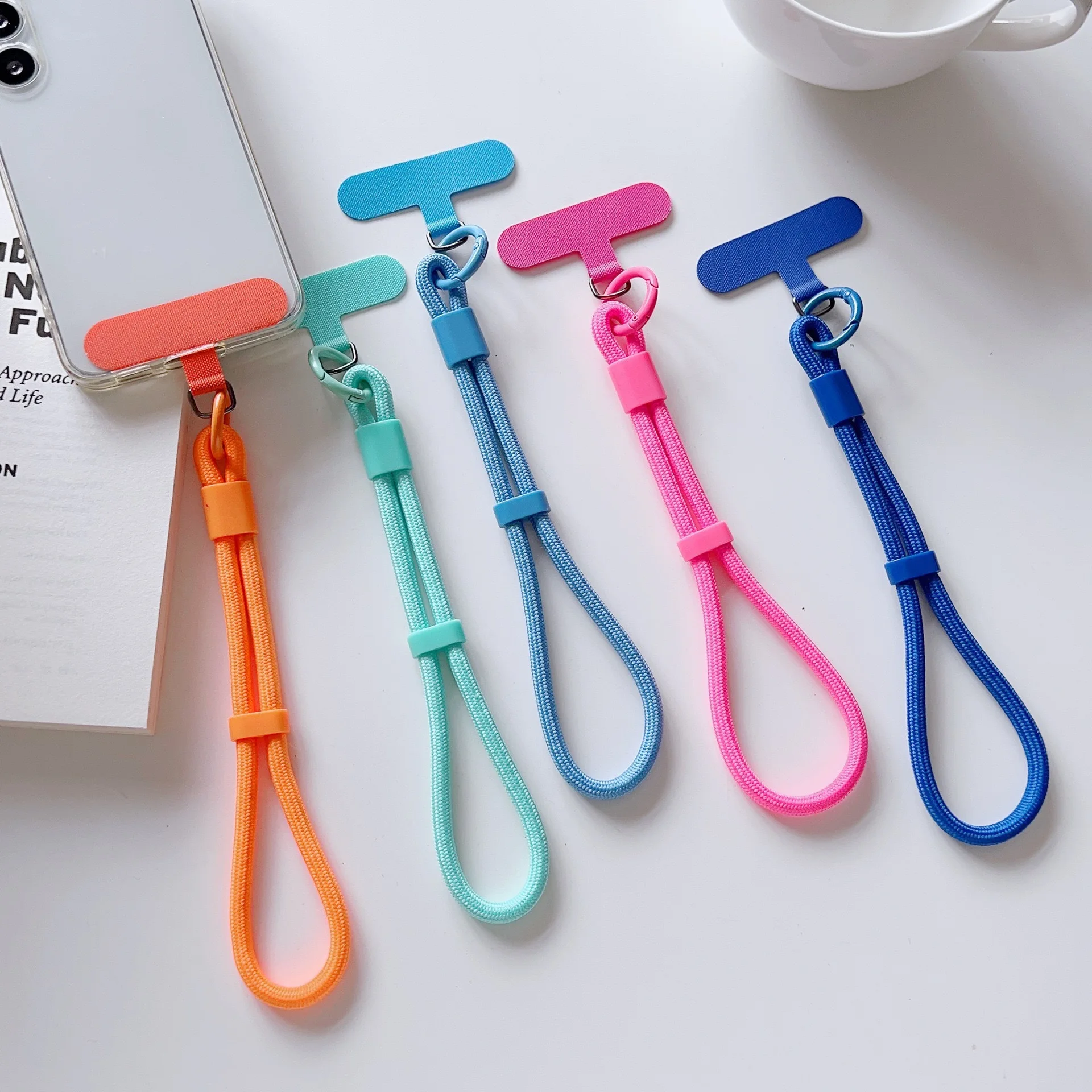 Verstellbares Nylon-Handy-Lanyard mit Handgelenkschlaufe