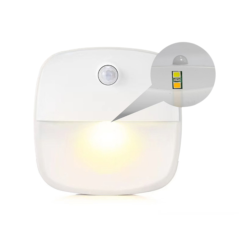 Wall Mounted Motion Sensor LED Battery Operated Warm