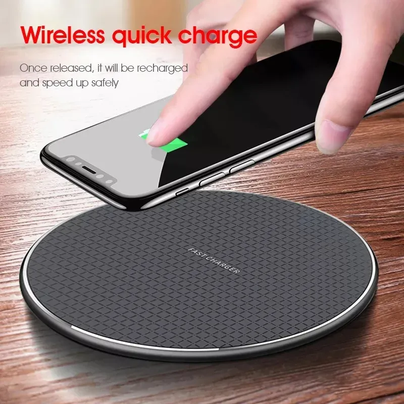 WPC-Certified 10W 15W Wireless Charger Pad 2