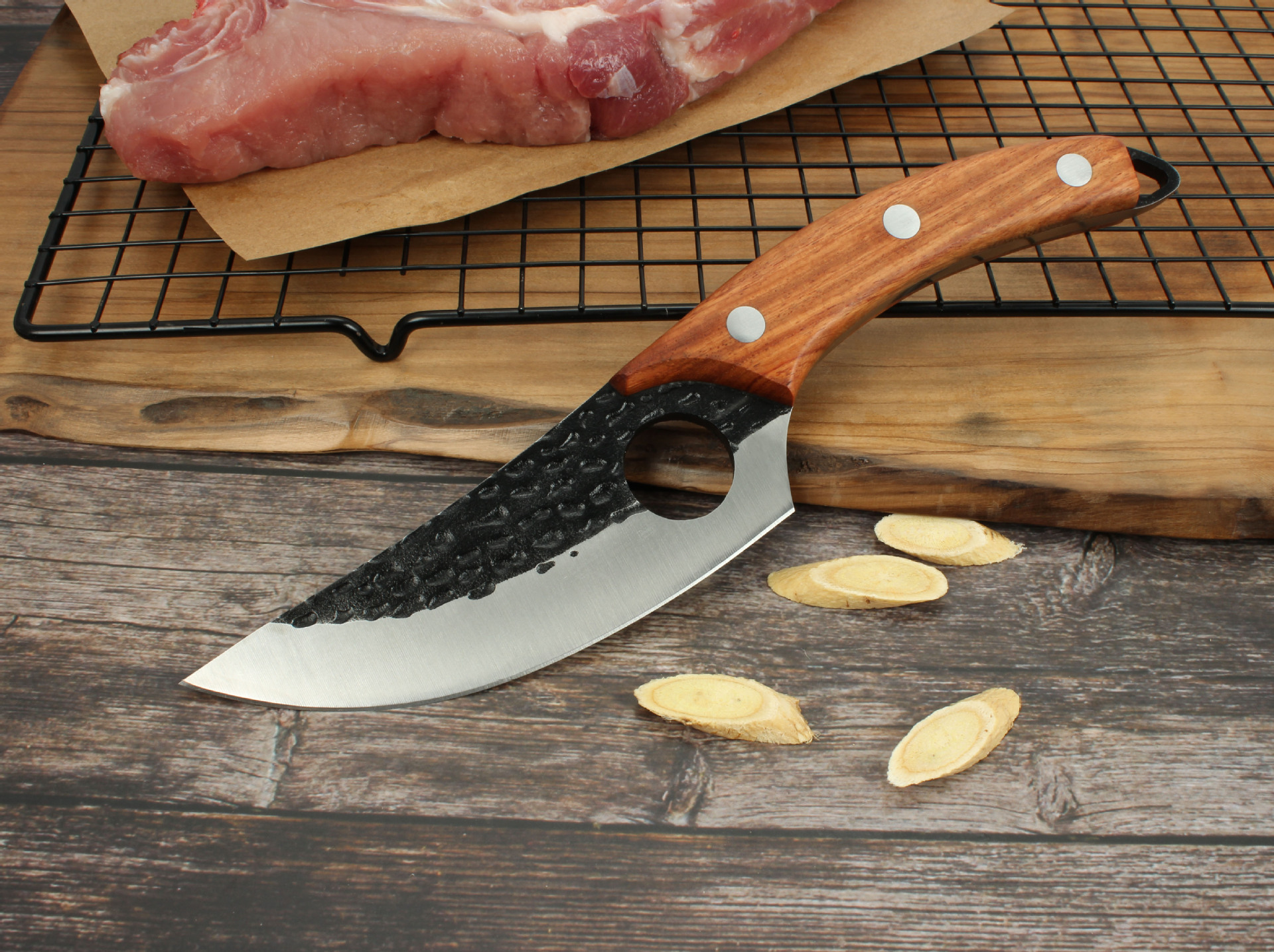 Forging Small Kitchen Knife Boning Dedicated Slaughter 2