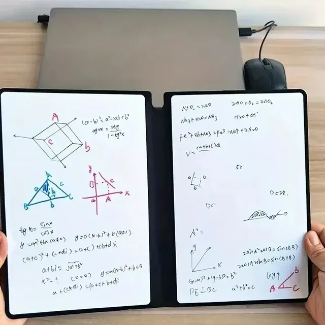 A5 Leather Whiteboard Notebook Set 1