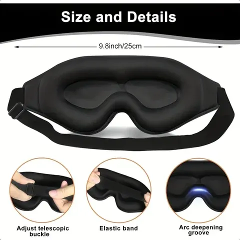 Contoured Sleep Eye Mask