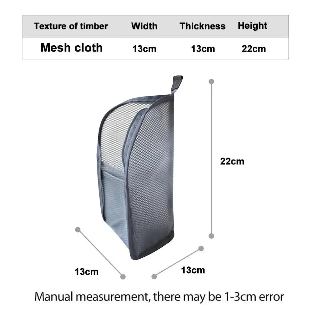 EVA-Mesh-Reise-Kosmetiktasche Aufstellbare Kosmetiktasche Tragbare Transparente Mesh-Make-up-Tasche mit Reißverschluss 4
