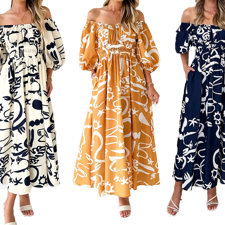 Floral Beach Maxi Dress for Women