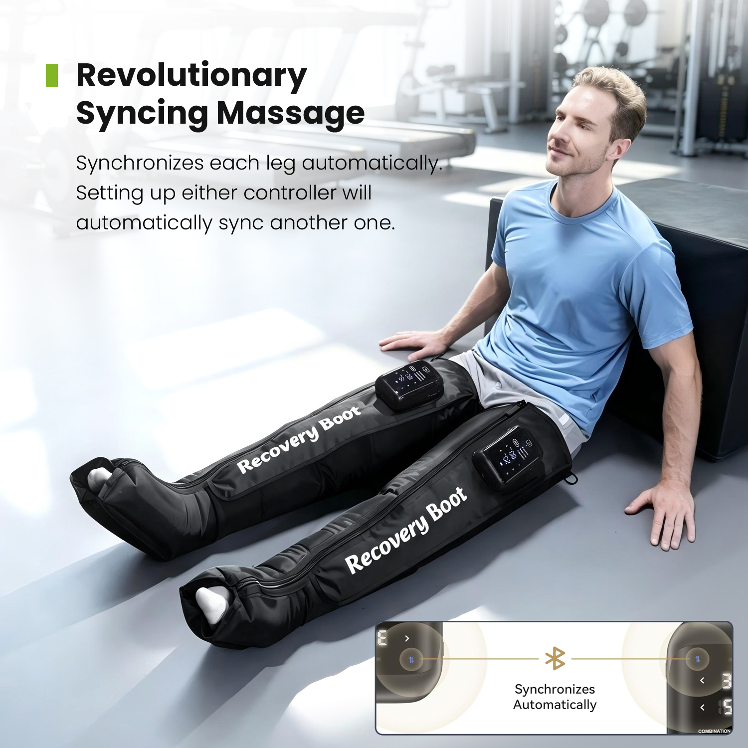 Compression Boots and Recovery Wireless Air Leg Massager 3