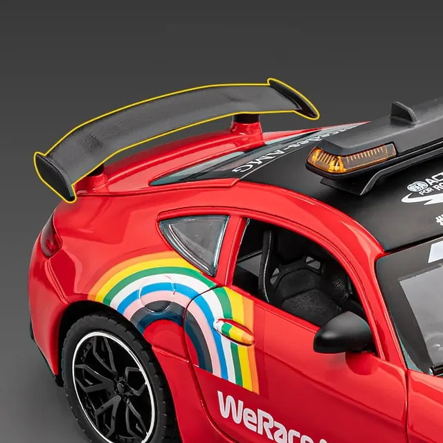 Bburago 1:24 Ferrari 458 Spider Alloy Model Car 4
