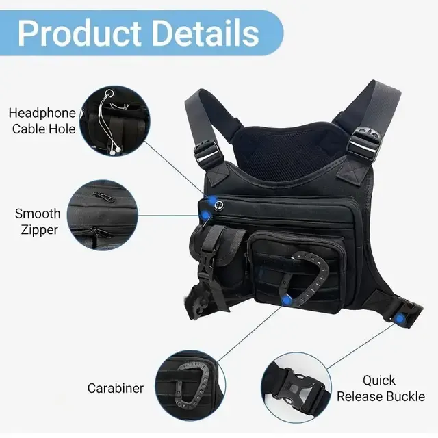 Tactical Unisex Chest Bag for Outdoor 4