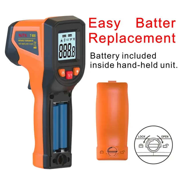 Portable Infrared Thermometer for Kitchen and Grill 3