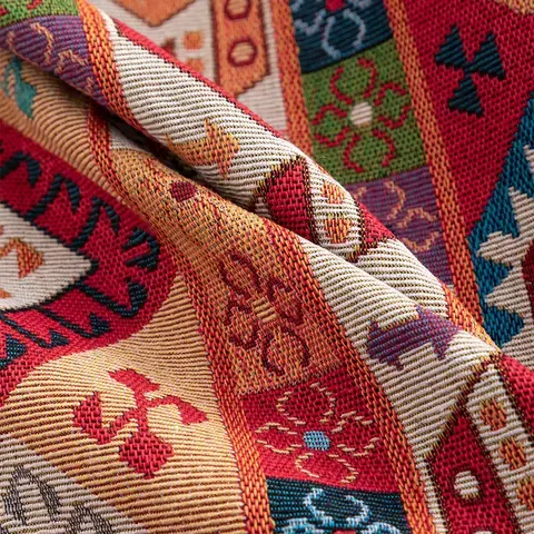 Chenille-Jacquardstoff