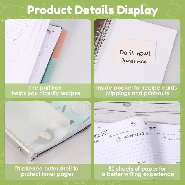 Personalized Recipe Book 4