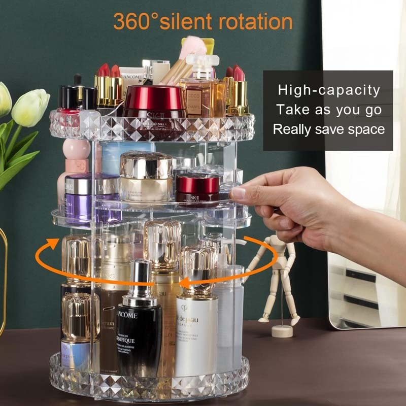 360 Degree Rotating Cosmetic Organizer 3