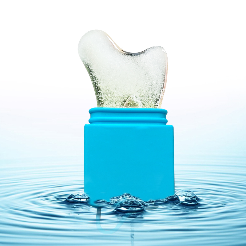 Silicone Facial Ice Roller with Gua Sha 4