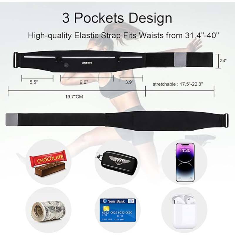Running Waist Fitness Tactical Belt Bag Phone Holder 3