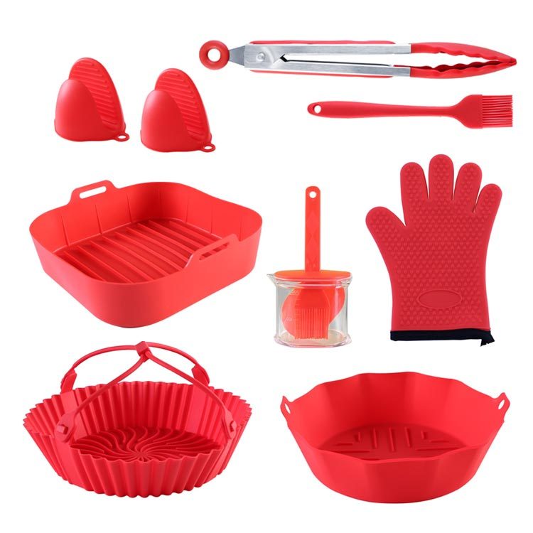 Multi Reusable Food Grade Bpa-Free Silicone Air Fryer