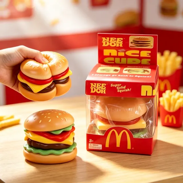 Burger Squishy Toy 2