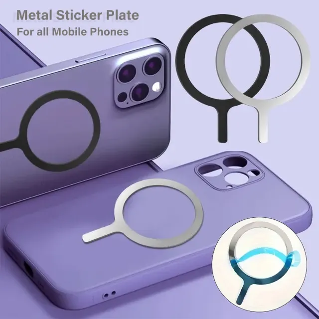 Magnetische Metallplatten für Smartphones, 10 Stück 3