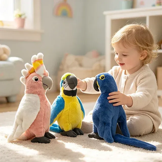Plush Parrot 4
